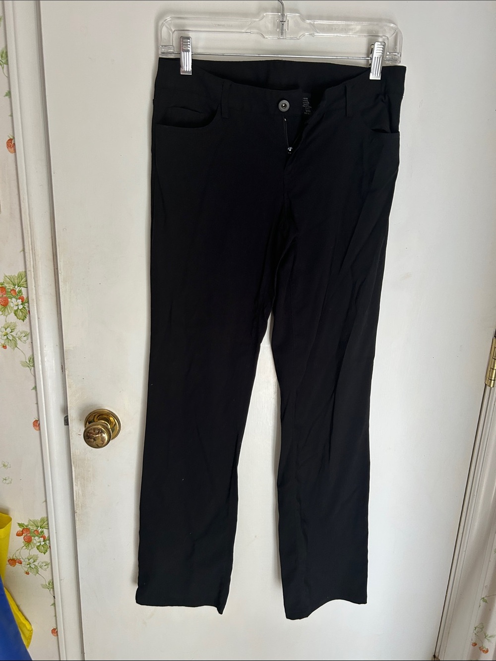 Express stretch women’s Straight-Leg Pants size 3/4 R